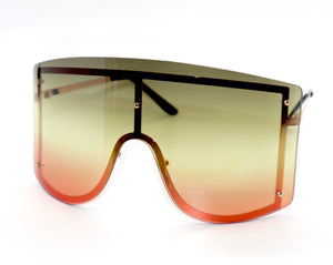 Faded-Rimmed Sunglasses