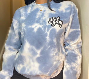 Girl Gang Sweatshirt - Navy Wash