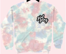 Load image into Gallery viewer, Girl Gang Sweatshirt - Cotton Candy Wash
