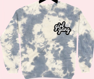 Girl Gang Sweatshirt - Navy Wash